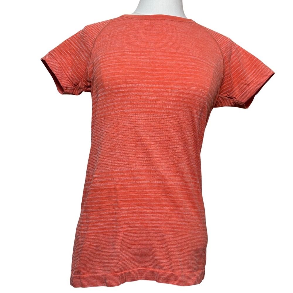 Patagonia‎ Capilene Daily Shirt Womens XS Orange Short Sleeve Active Top